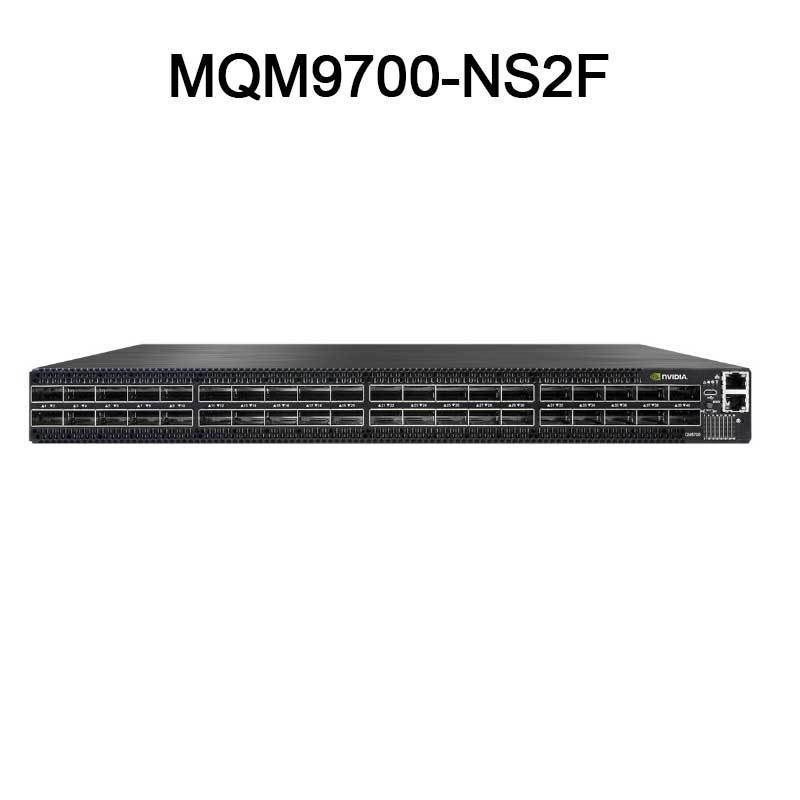 MQM9790-NS2F Mellanox Network Switch P2C Airflow 64 Port NDR 32 OSFP Port Unmanaged