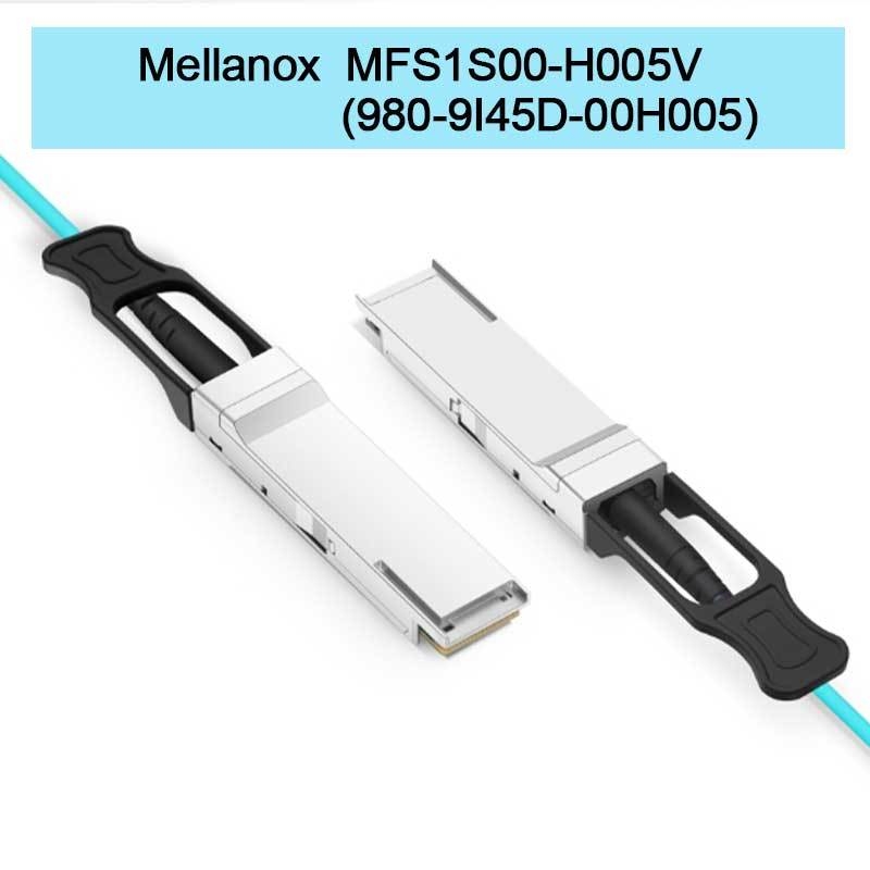 MFS1S00-H005V(980-9I45D-00H005) Aoc Active Optical Cable Up To 200Gb/S IB HDR QSFP56 5m