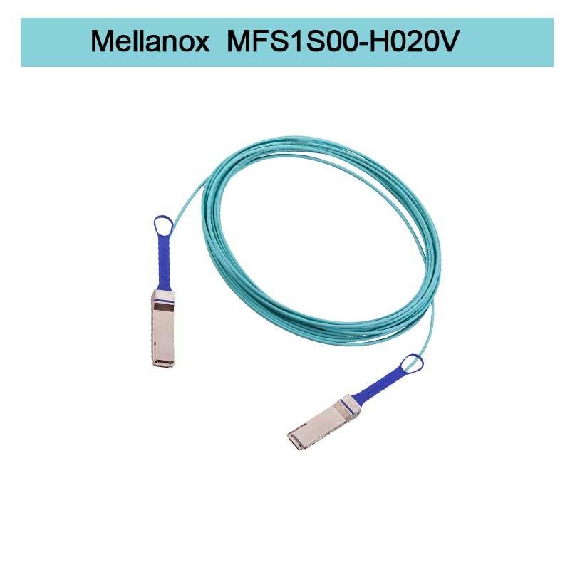 MFS1S00-H020V(980-9I45T-00H020) Mellanox Aoc Cable Ethernet 200GbE QSFP56 Active Optical Cable infiniband cables