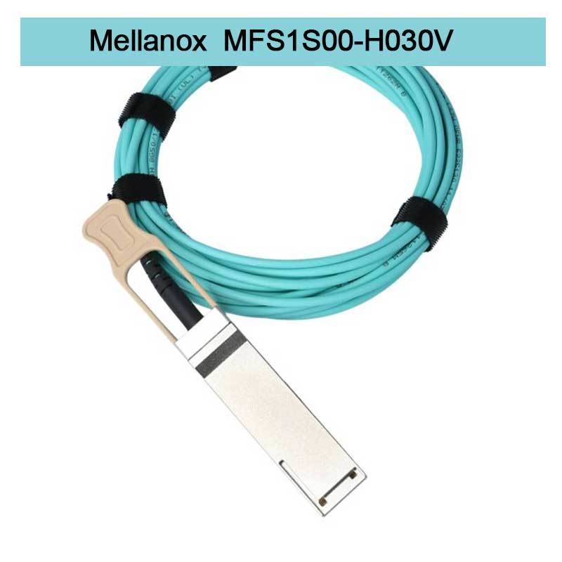 MFS1S00-H030V(980-9I440-00H030)  Aoc Network Cable IB HDR Up To 200Gb/S QSFP56 30m 200GBase-AOC QSFP56 To QSFP56