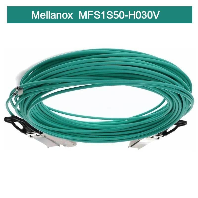 Infiniband Mellanox AOC MFS1S50-H030V VPI HDR & ETH 2x100Gb/S 30M  QSFP56 new and original