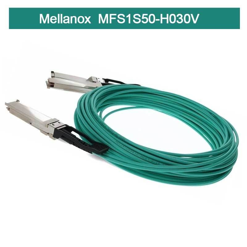 Infiniband Mellanox AOC MFS1S50-H030V VPI HDR & ETH 2x100Gb/S 30M  QSFP56 new and original