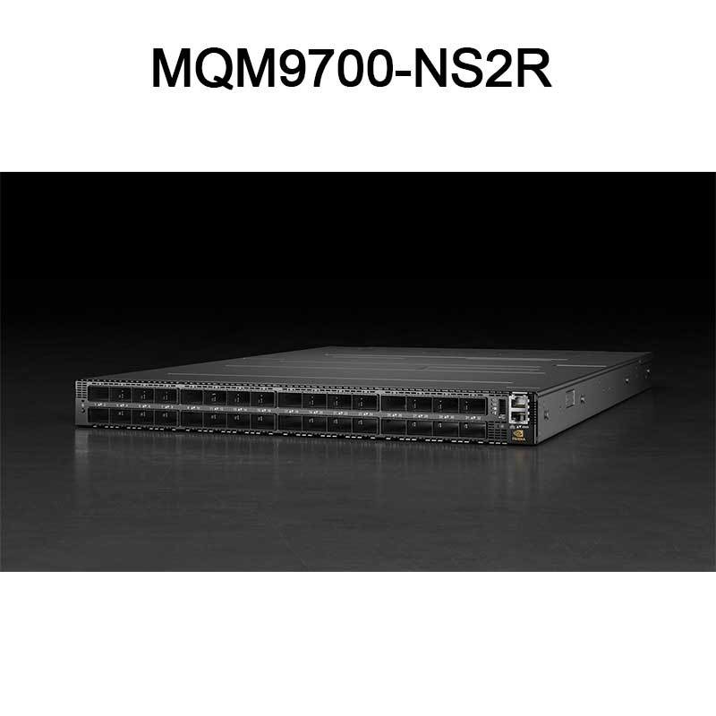 Ndr Max Speed 400gbps Infiniband Switch Mqm9700-Ns2r 920-9B210-00RN-0M2 Perfect for Customer Requirements by Nvidia Qm9700 1u