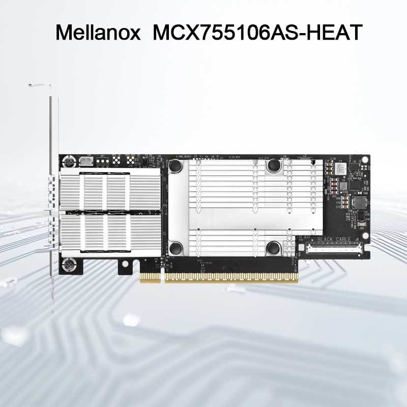 MCX755106as-Heat (900-9X7AH-0078-DTZ) Nvidia Connectx-7 200g Ethernet Adapter with Dual Ports