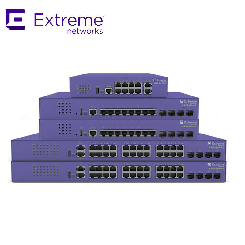 Extreme X435-8t-4s Series High-Performance Network Switch for Seamless Connectivity