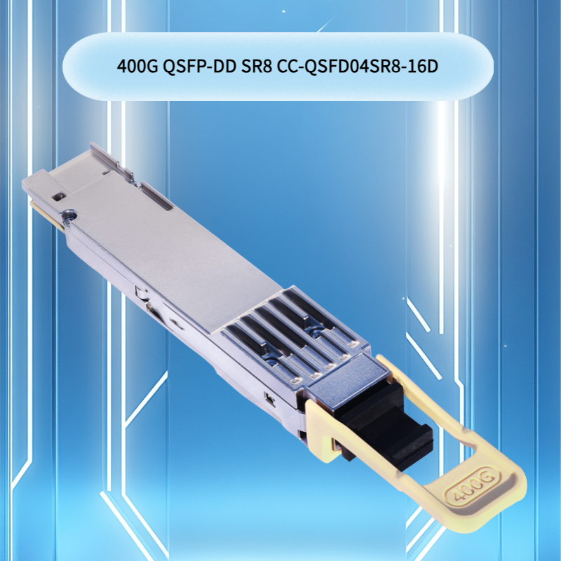 High-Speed 400g Qsfp-Dd Sr8 Optical Transceiver Module for Data Centers CC-QSFD04SR8-16D Optical Transceiver