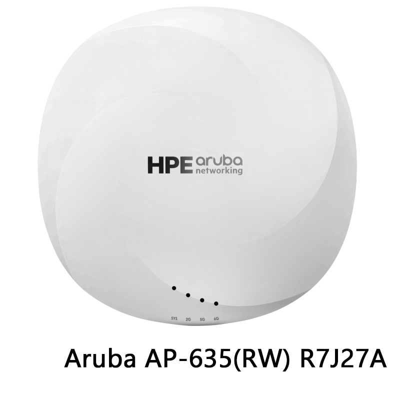 Hpe Aruba Networking Ap-635-RW (R7J27A) Tri Radio 2X2 802.11ax WiFi 6e Internal Antennas Campus Ap