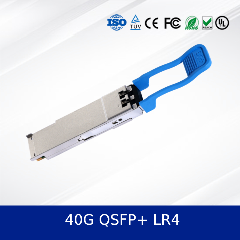High-Speed 40G QSFP+ LR4 3.3V optical Transceiver Module for Reliable Networking New