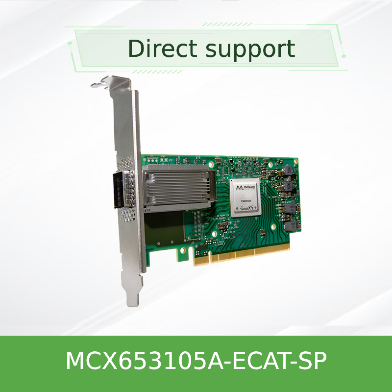 10gb Mellanox Network Card MCX653105A-ECAT-SP MCX653106A-ECAT High-Performance Networking Solution