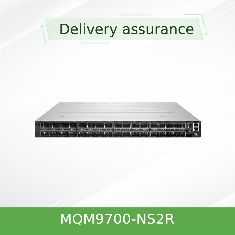 Ndr Max Speed 400gbps Infiniband mellanox network Switch MQM9700-NS2R(920-9B210-00RN-0M2) Perfect for Customer Requirements by Nvidia Qm9700 1u