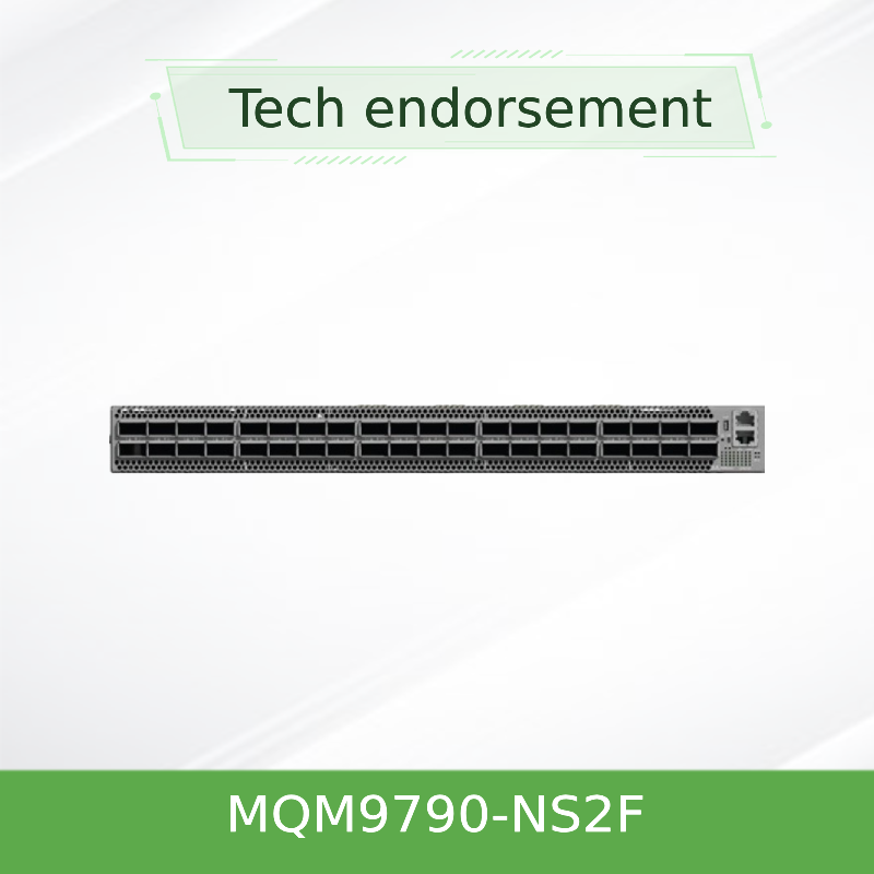 MQM9790-NS2F(920-9B210-00FN-0D0) Mellanox Network Switch P2C Airflow 64 Port NDR 32 OSFP Port Unmanaged