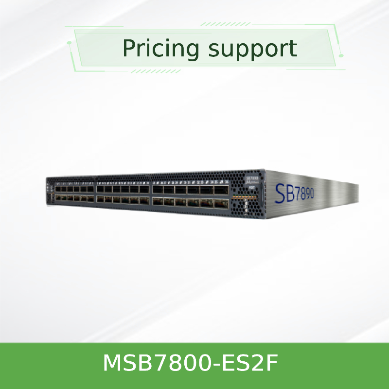 MSB7800-ES2F 36 Port Mellanox Ethernet Switches High Performance