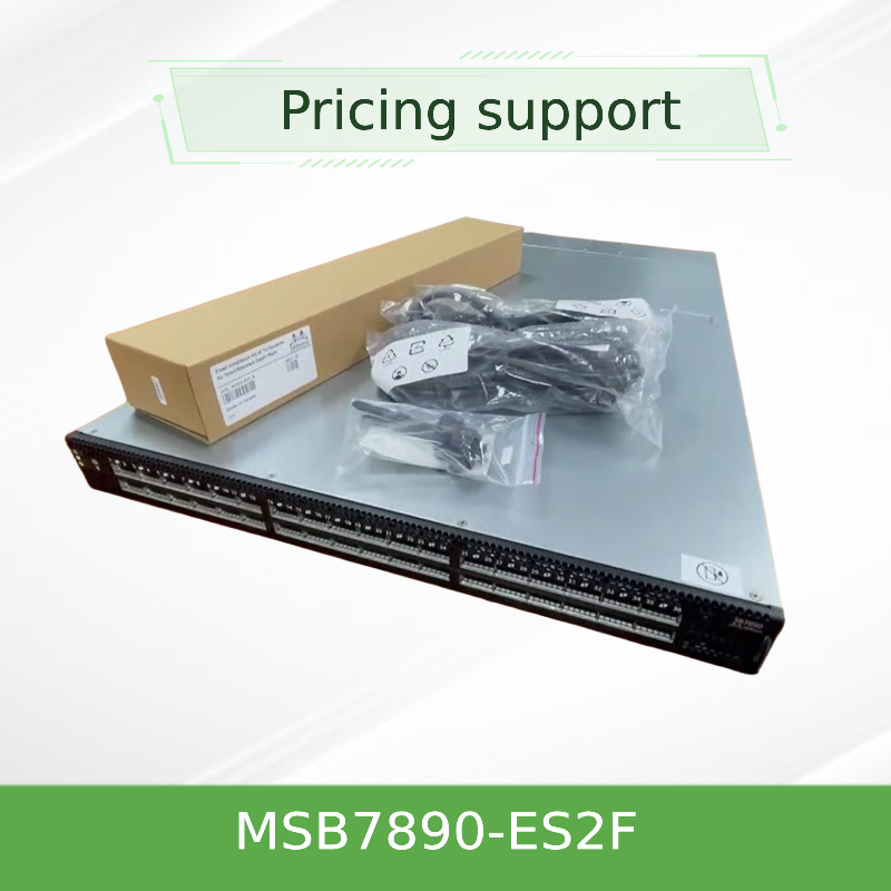 IB 2 Based EDR 1U Mellanox Network Switch 36 QSFP28 Ports MSB7890-ES2F