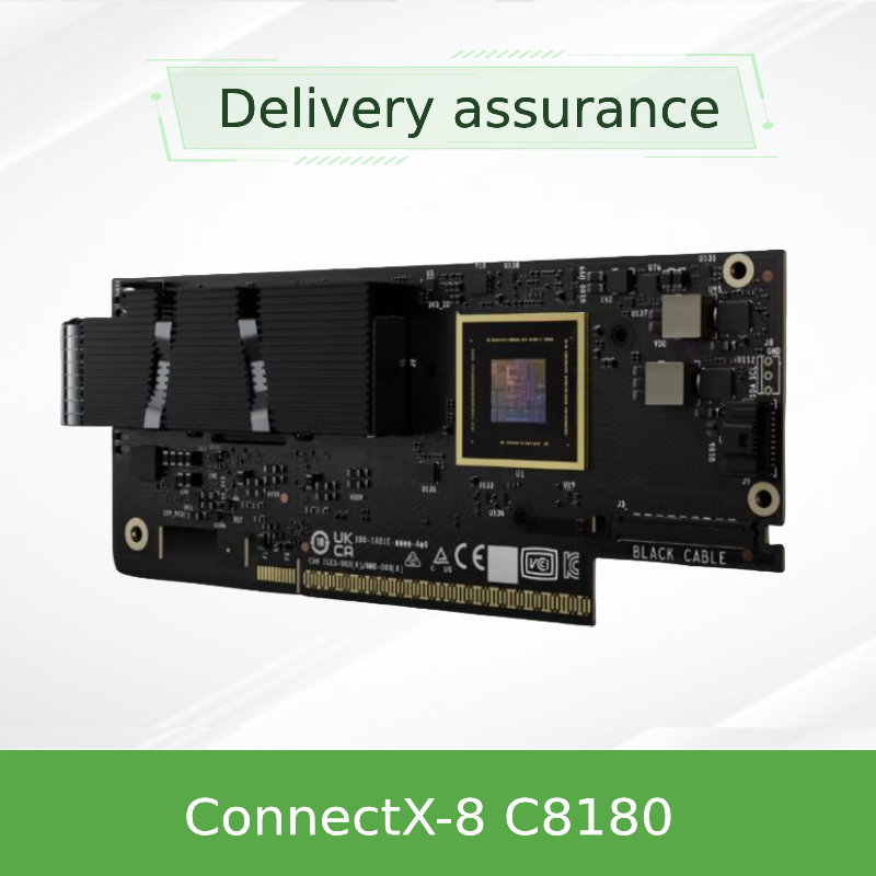Nvidia Connectx-8 Adapter C8180 (900-9X81E-00EX-ST0) Single-Cage Osfp Infiniband: 800gbs Xdr Ib