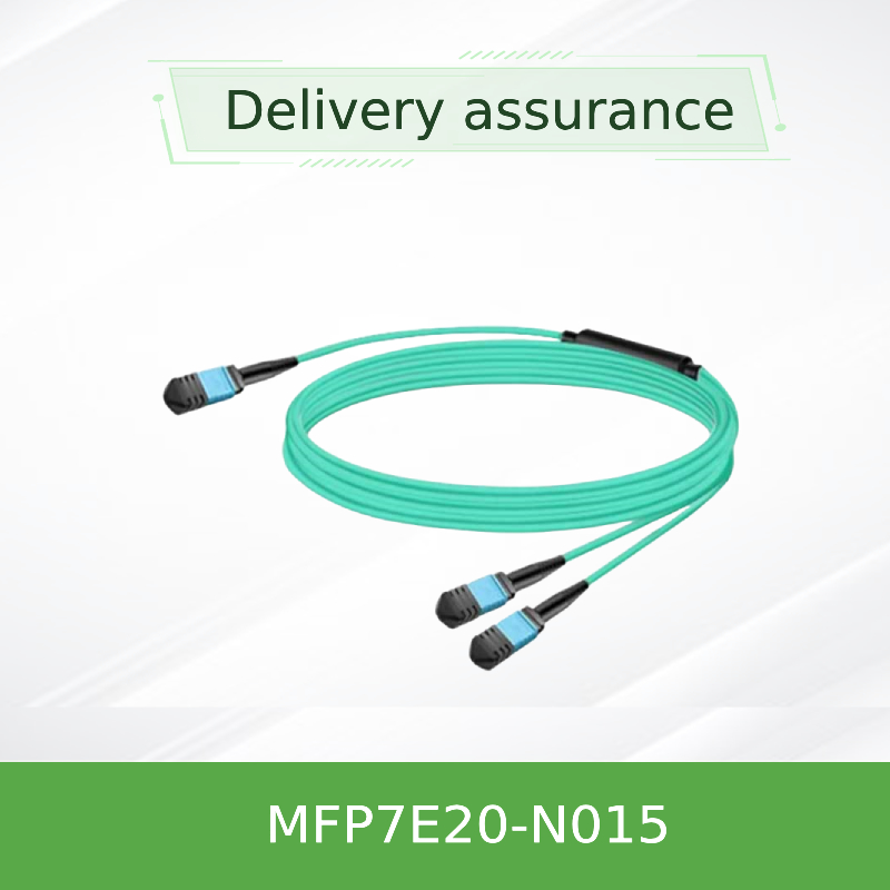 Nvidia Mellanox 100% Genuine Products Mfp7e20-N015 Passive Fiber Cable, Mmf, MPO12 APC to 2xmpo12 APC, 15m
