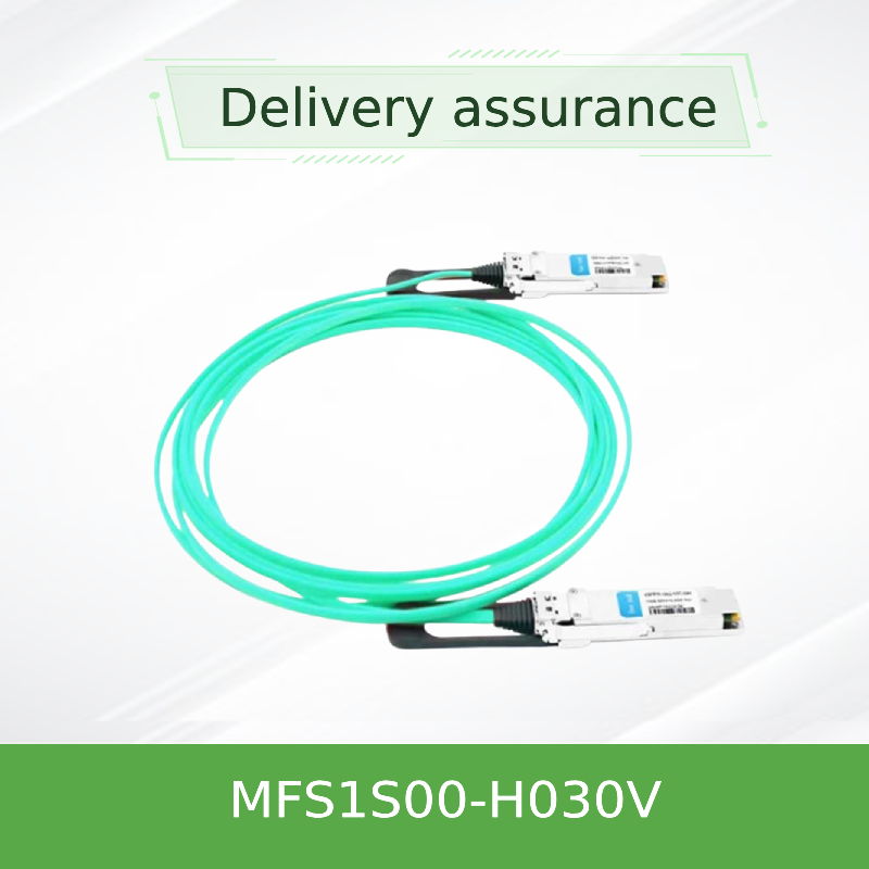 MFS1S00-H030V IB 200G mellanox Aoc cable Network Cable 30M QSFP56 High Speed Low Latency