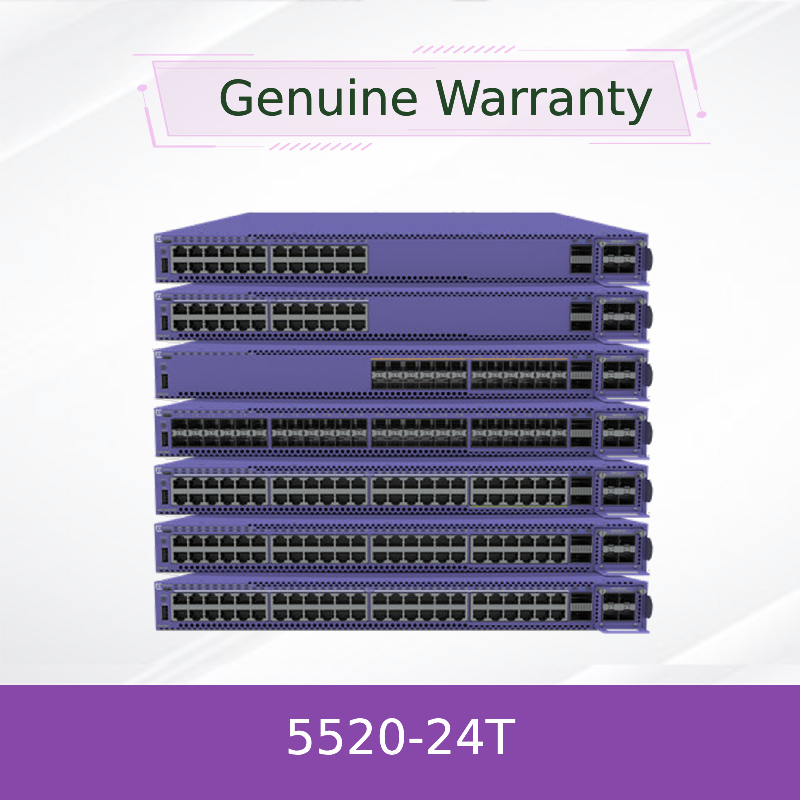 Extreme Network AVB Switch Advanced Extreme 5520-24t Switch for Seamless Data Transfer3