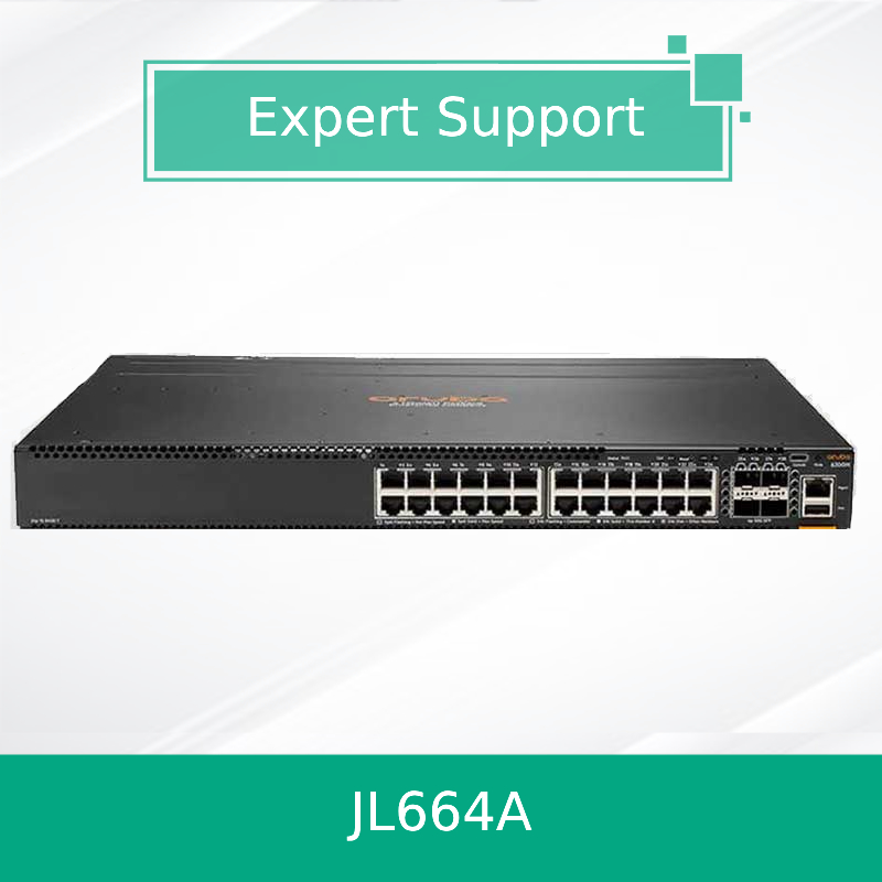 Switch Internet Aruba 6300m Series Switch 24-Port 1gbe and 4-Port SFP56 Switch Jl664A