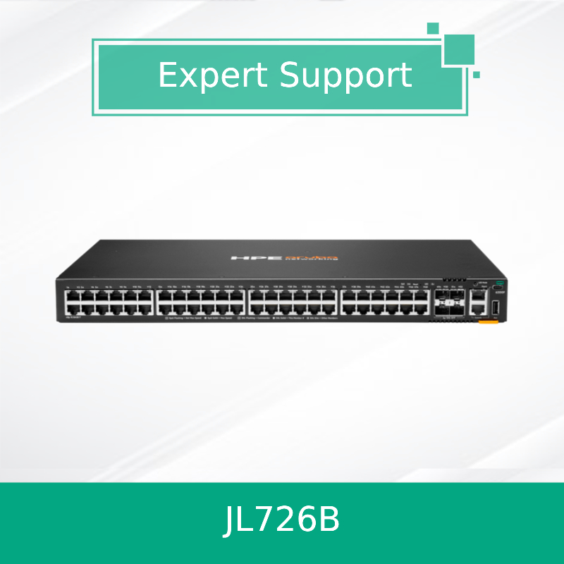 Brand New Original Hpe Aruba Networking Cx 6200f 48g 4SFP+ Switch (JL726B)
