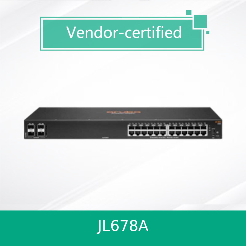 Hpe Aruba Networking Cx 6100 24G 4SFP+ Switch (JL678A) New and original