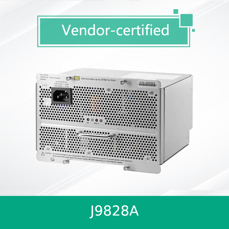 Brand New J9828A Network Switch with 5400r 700W Poe+ Original Zl2 Snmp and Qos Functions