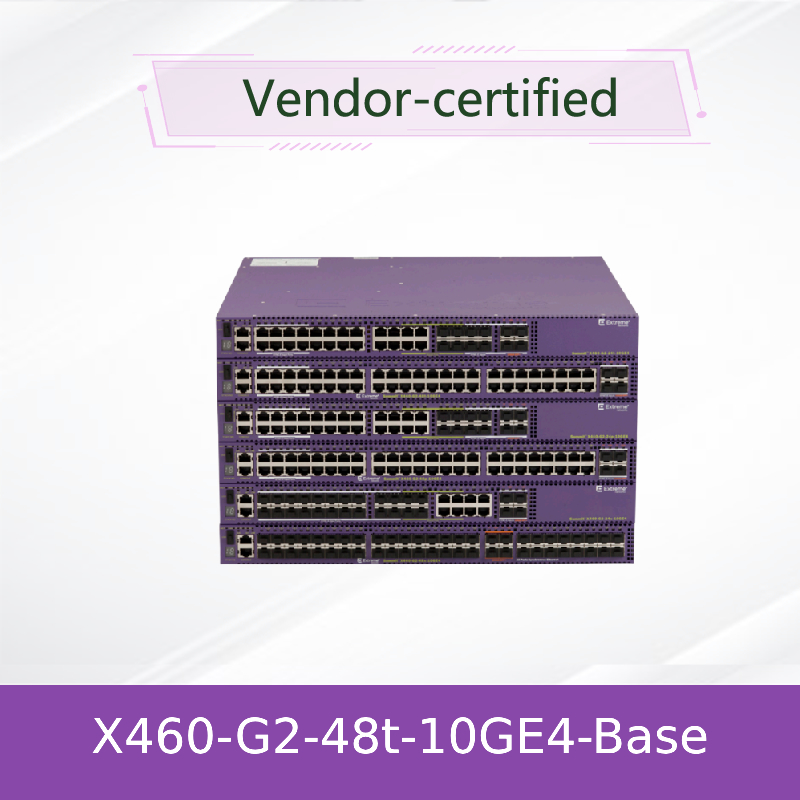 48ports X460-G2-48t-10GE4 Extreme Network AVB Switch 48T 10 100 1000BASE -T Less Latency Mbps stackable Original
