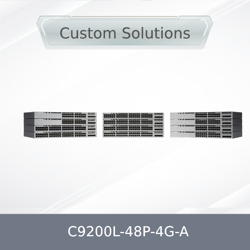 Cisco New Original C9200L-48p-4G-a 9200L 48 Port 10/100/1000 Poe+ 4X1g Uplink Switch Network Advantage C9200L-48p-4G-a