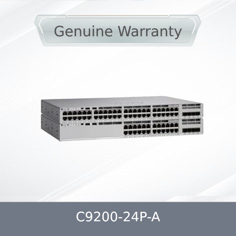 New Original C9200-24p-a 24-Port Poe+ Switch with Network Advantage
