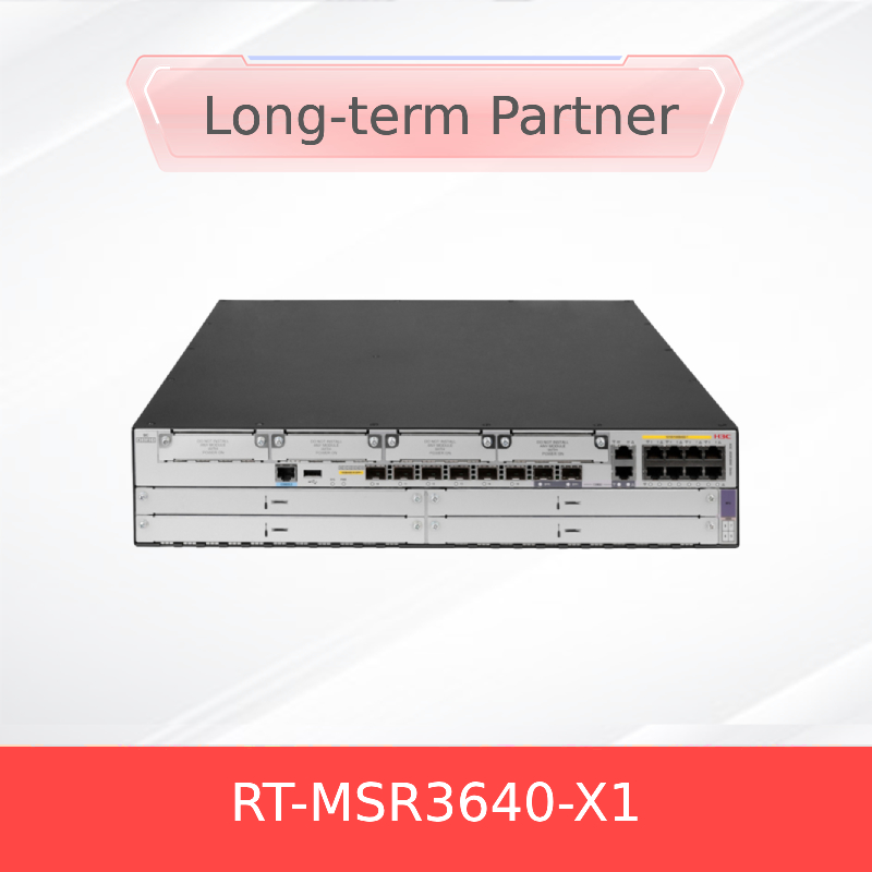 H3c Rt-Msr3640-X1 Series Router Products Carton Forwarding Performance 10g SFP+