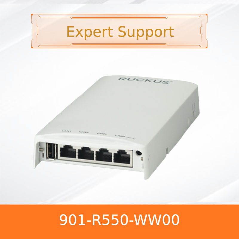 RUCKUS R550 Wi-Fi 6 Access Point High-Density Indoor Wireless AP 1.77Gbps 512+ Clients BeamFlex+ Technology