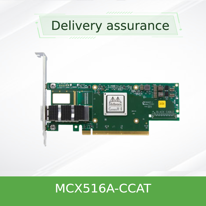 Mellanox ConnectX-5 EN MCX516A-CCAT Network Card - 100GbE Dual-Port PCIe NIC with RDMA