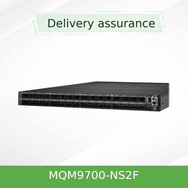 NVIDIA MQM9700-NS2F 64-Port 400Gb/s InfiniBand Switch with SHARPv3 Technology in 1U Form Factor