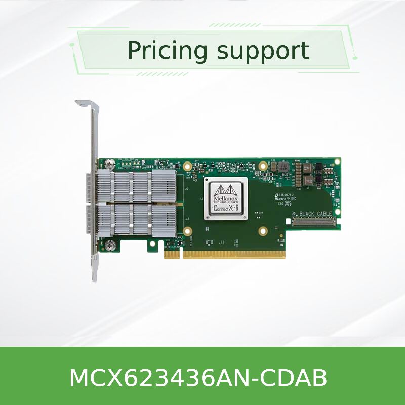 Mellanox  MCX623436AN-CDAB ConnectX-6 Lx SmartNIC - Dual 10/25GbE Network Card With Hardware Acceleration