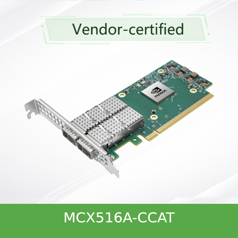 MCX516A-CCAT Dual-Port 100GbE Ethernet Adapter by NVIDIA