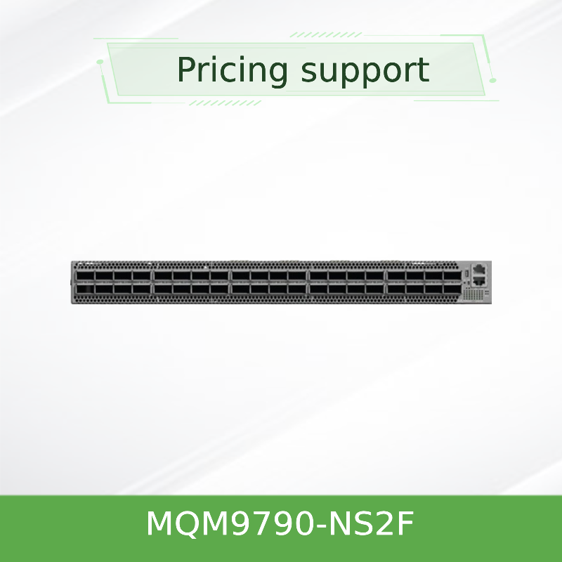 NVIDIA Quantum-2 QM9790-NS2F 400Gb/s InfiniBand Switch | 64-Port NDR Managed Switch with 51.2 Tb/s Throughput | P2C Airflow for HPC & AI Data Centers