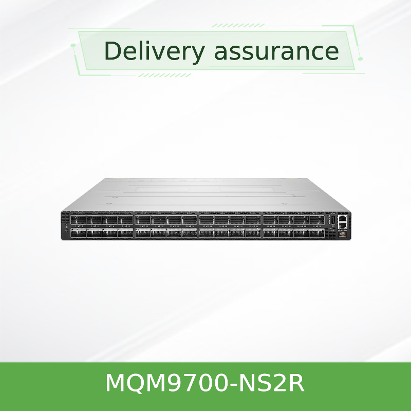 NVIDIA Quantum-2 MQM9700-NS2R 400Gb/s InfiniBand Switch – 64-Port NDR, C2P Airflow, On-Board Management