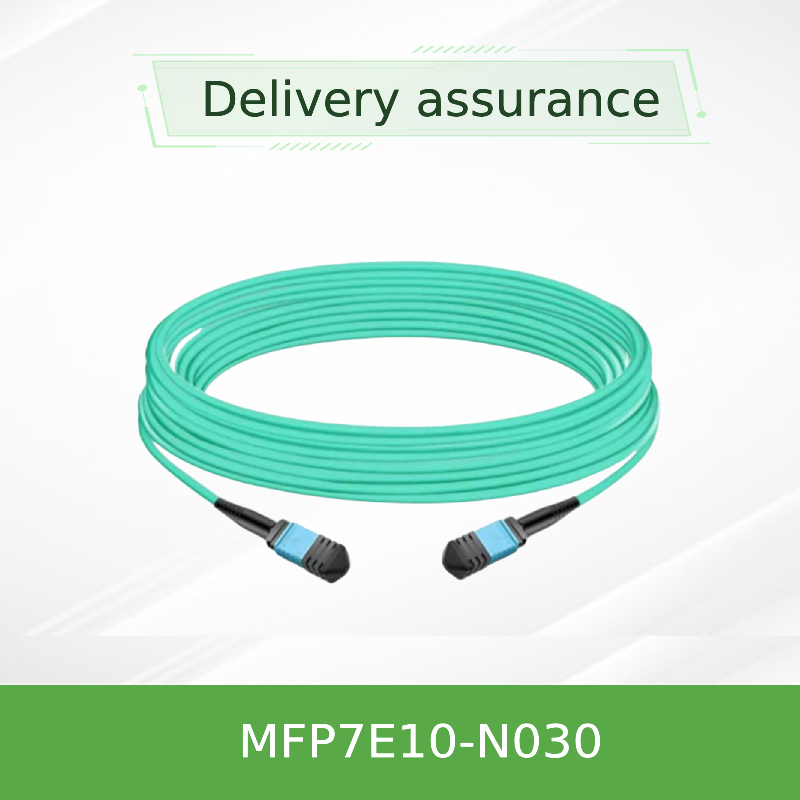 NVIDIA MFP7E10-N030 30-Meter Multimode MPO-12/APC Fiber Optic Cable