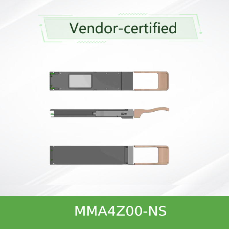 800G OSFP SR8 Transceiver for Quantum-2 & Spectrum-4 Switches MMA4Z00-NS 50m