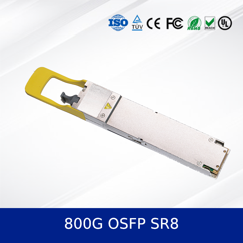 800G OSFP SR8 Optical Transceiver Module — High Speed, Low Power, MSA ...
