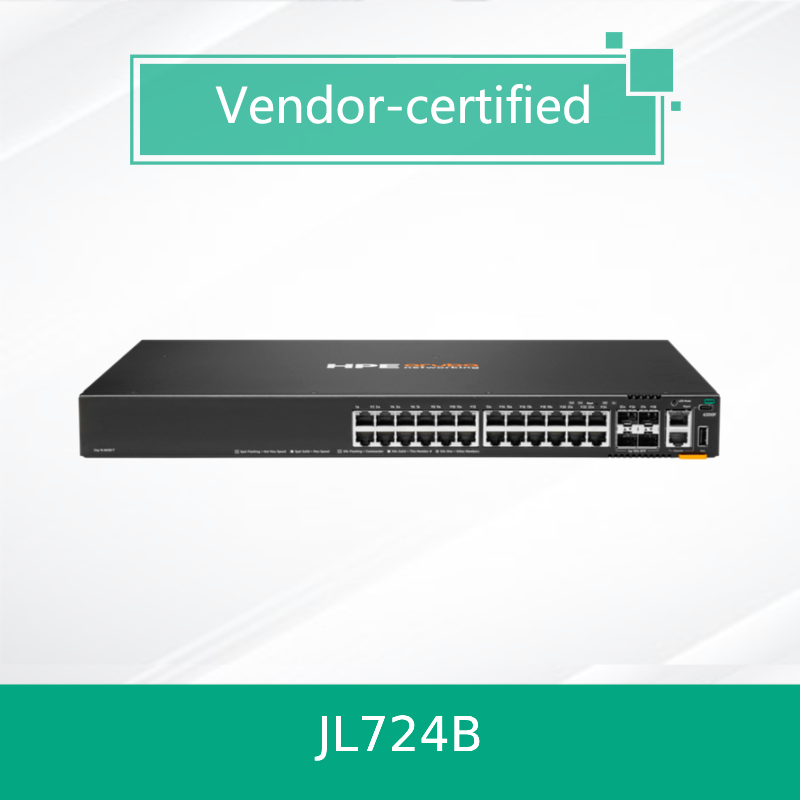 High Performance Network Switch Aruba CX 6200F 24G 4SFP+ Switch (JL724B) - High-Performance Network Switch