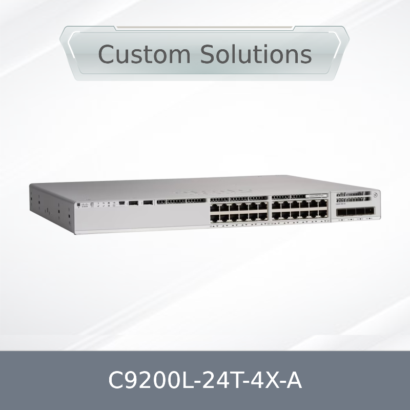 Cisco Catalyst C9200L-24T-4X-A Switch | 24-Port Enterprise Network Switch