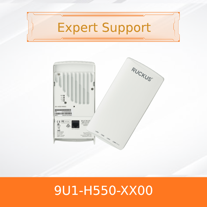 H550 Ruxkus RUCKUS H550 Wall-Mounted Wi-Fi 6 Access Point with IoT & Switch | 9U1 ...