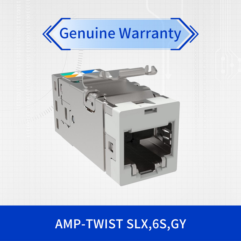 CommScope SLX-6S-GY Category 6 Shielded Modular Jack | RJ45 | Gray | 24 ...